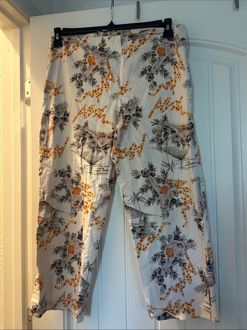 You & me pin up pull up pants size 12 vintage rockabilly